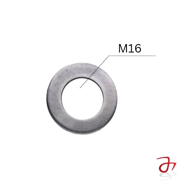 DIN 125A Flat Washer M16 Steel Zinc-Plated