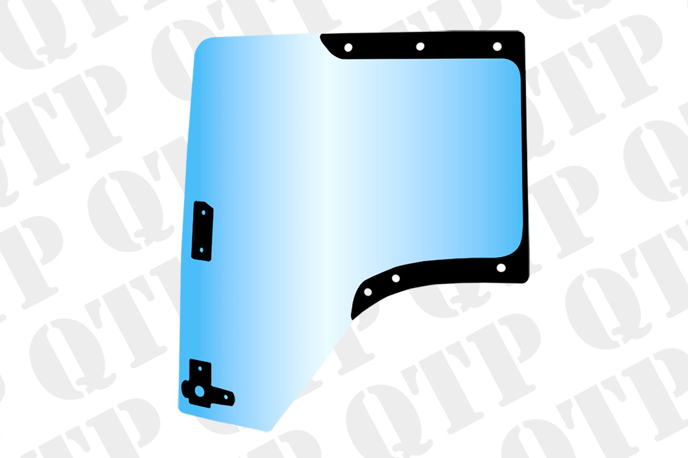 Cab LH Window Glass